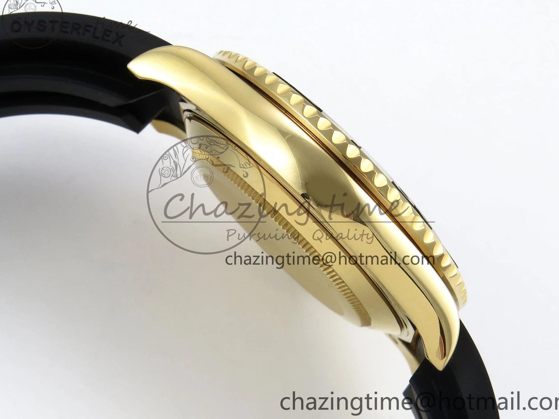 MiroTime 0121 Yacht-Master 226658 KF 1:1 Best Edition YG Wrapped on Oysterflex Strap VR3235 (Gen Weight) Classic 1626